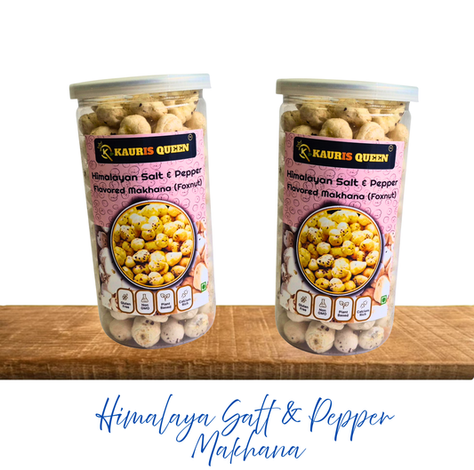 Himalayam Salt & Pepper Flavored Makhana (Foxnut)